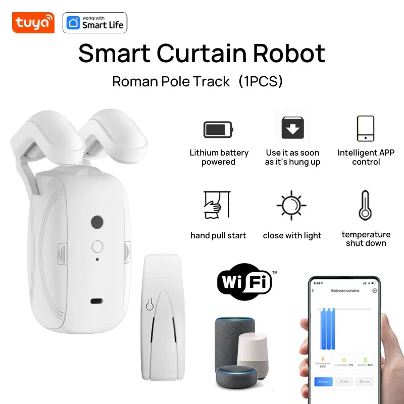 Robot de cortina Domotia - control por app
